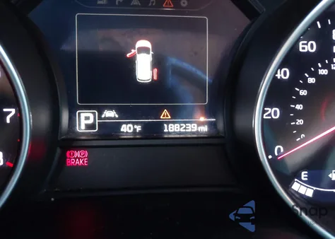 2015 Kia Sedona Sx Luxury из США, поврежденный, VIN KNDME5C18F6033547